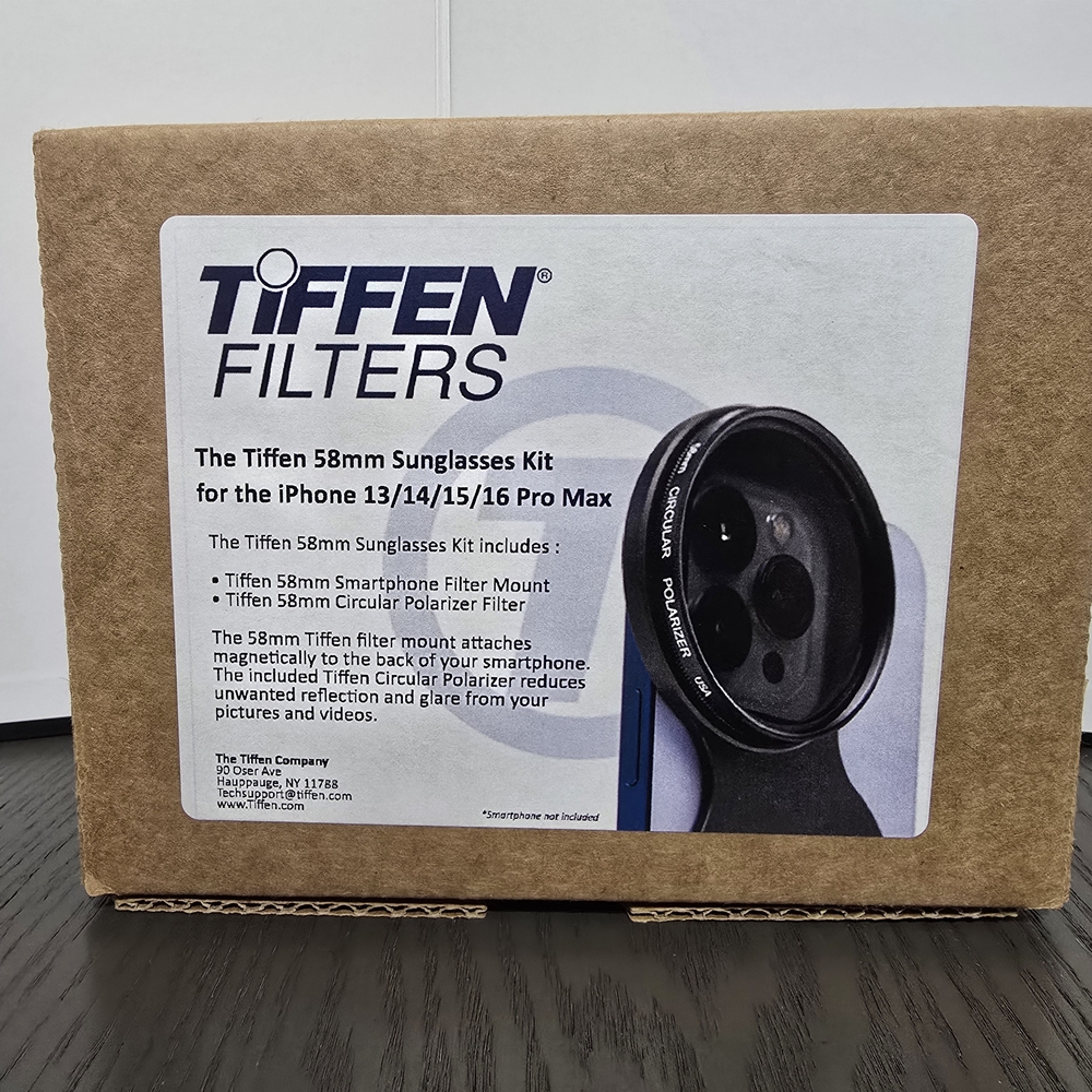 58mm Smartphone Filter Mount Kit - Black